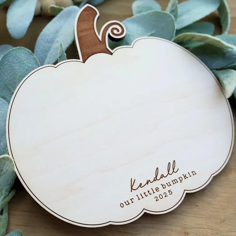 Panneaux souvenirs pour bébé à faire soi-même | Ma petite citrouille Boo & Bum