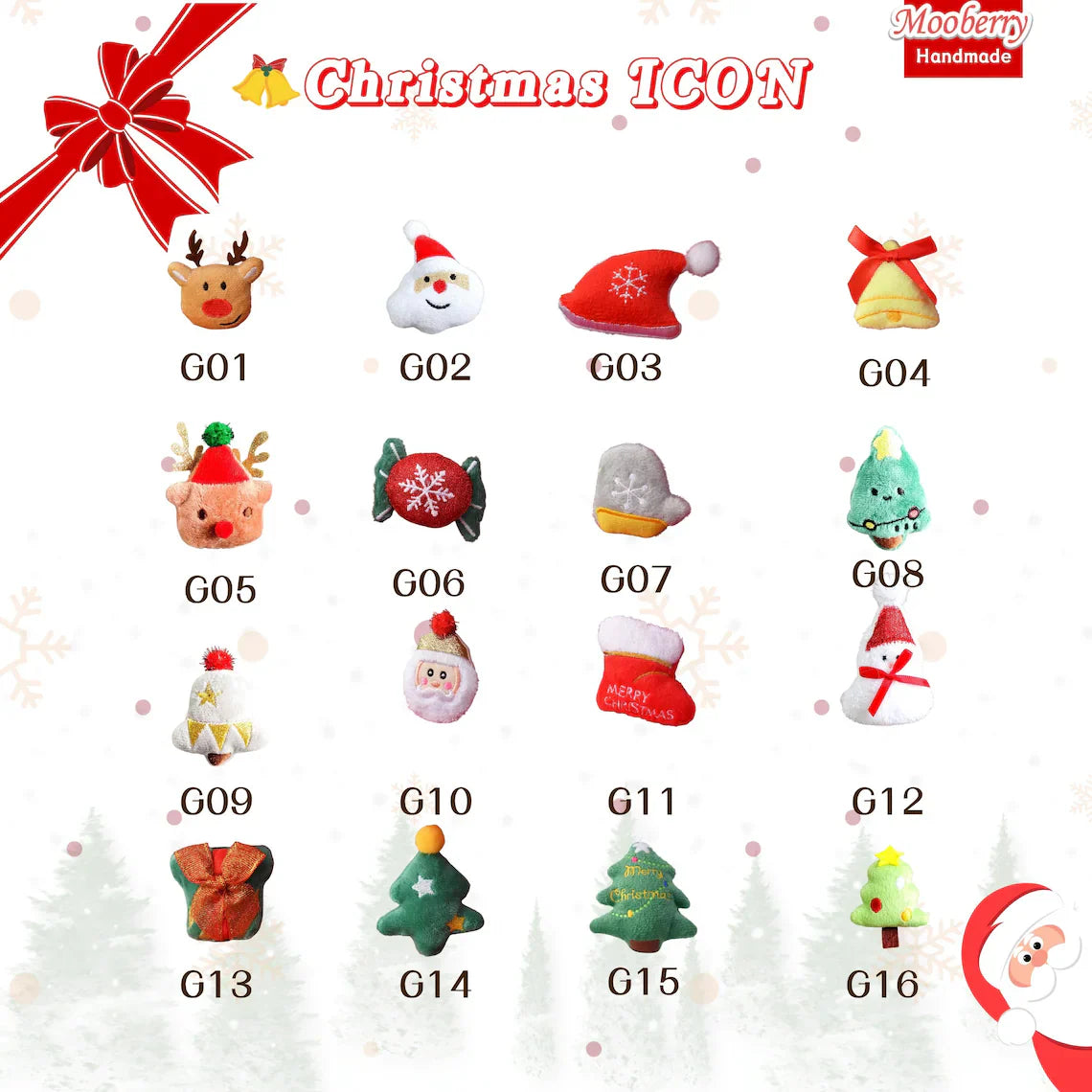 2025 Personalized Knit Christmas Stocking | Custom Embroidered Name