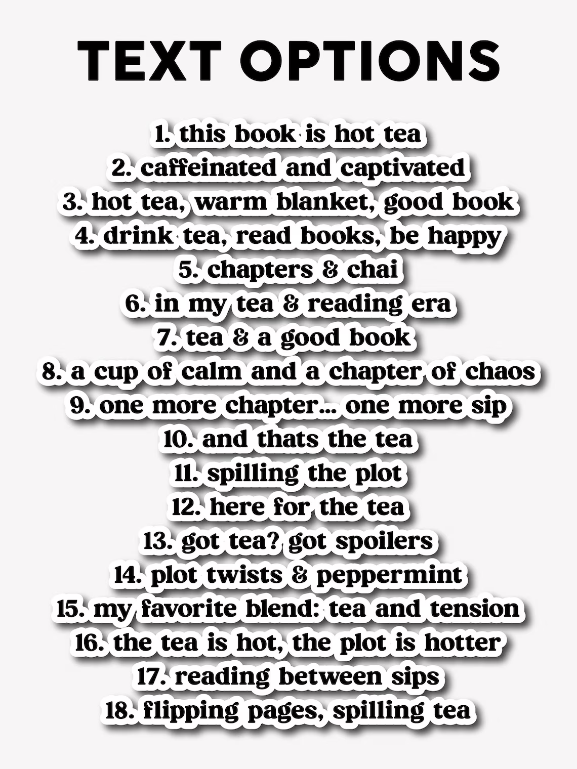 Teabag Bookmark for Book & Tea Lovers – Custom Acrylic Gift