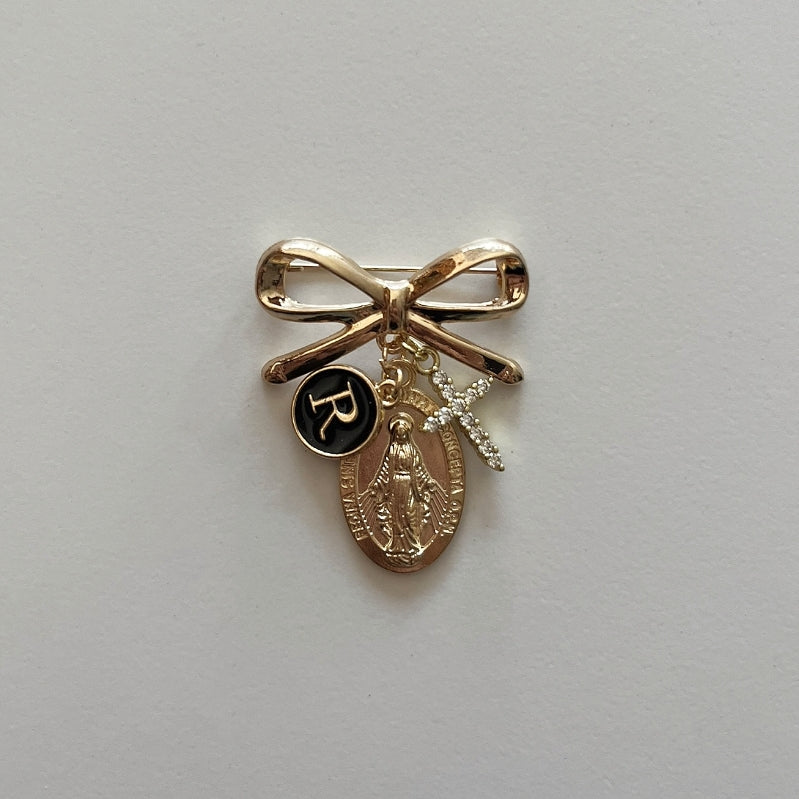 Faith & Blessings – Custom Protection Pin for Baptism or Christening