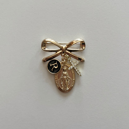 Faith & Blessings – Custom Protection Pin for Baptism or Christening