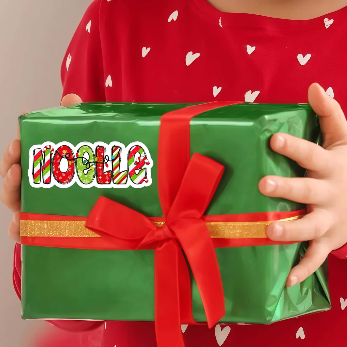 Personalized Christmas Gift Labels | Sweet & Twinkly Custom Name Stickers