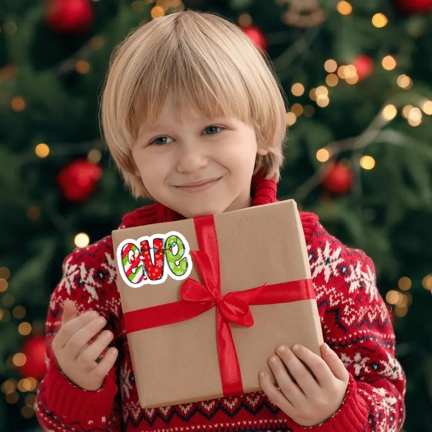 Personalized Christmas Gift Labels | Sweet & Twinkly Custom Name Stickers