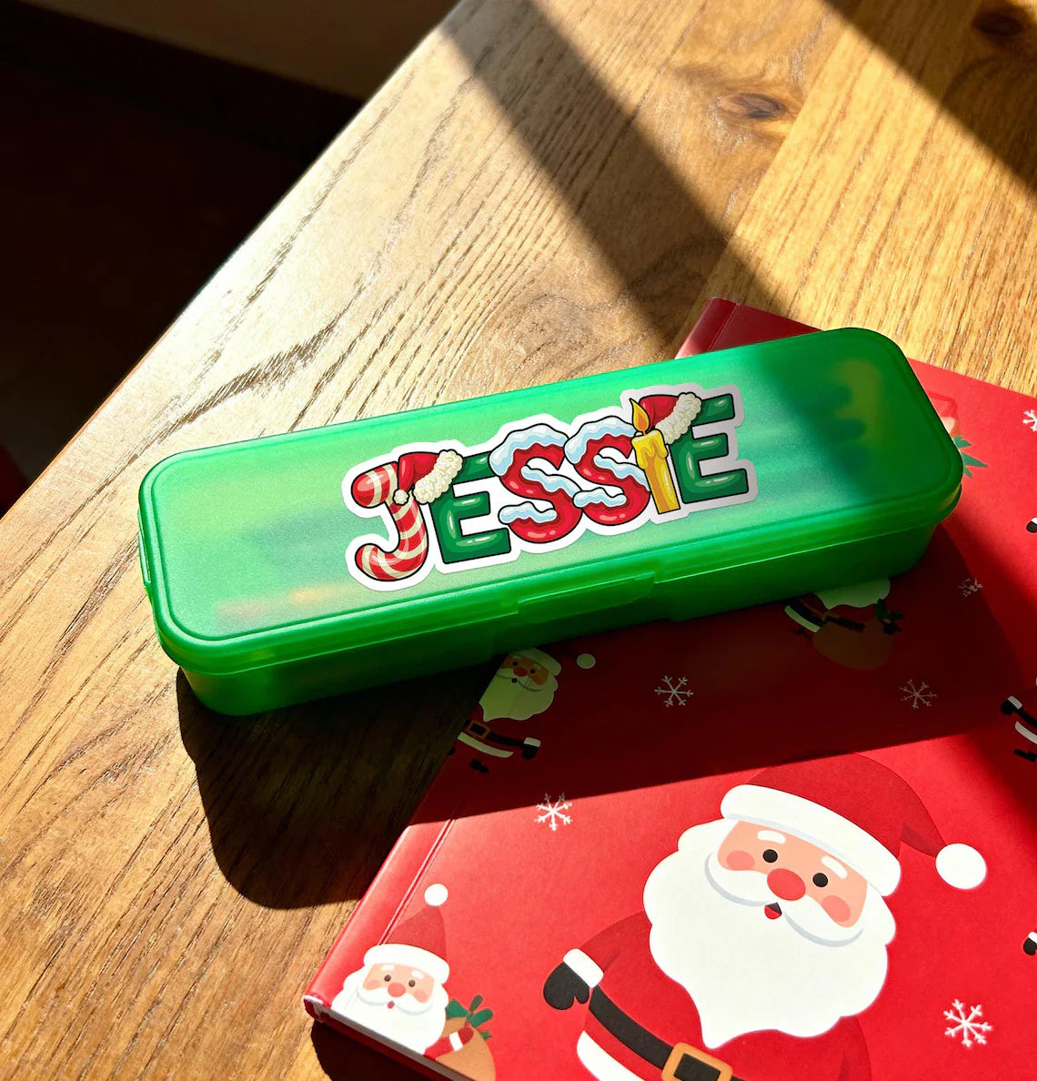 Personalized Christmas Gift Labels | Custom Name Stickers Set