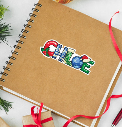 Personalized Christmas Gift Labels | Custom Name Stickers Set