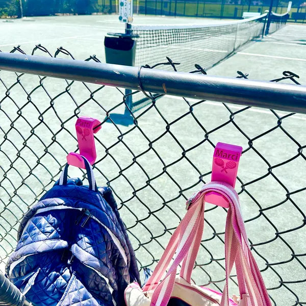 Custom 3D-Printed Bag Hook – Personalized Name, UV & Heat Resistant