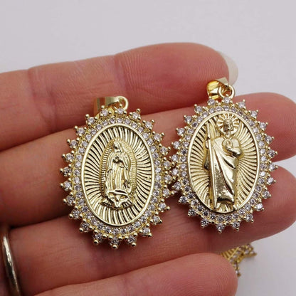 Custom Catholic-Inspired Car Charm – Virgin Mary or Jesus