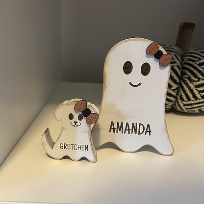 Personalized Ghost Family Decor | Our Boo Crew Halloween Decoration