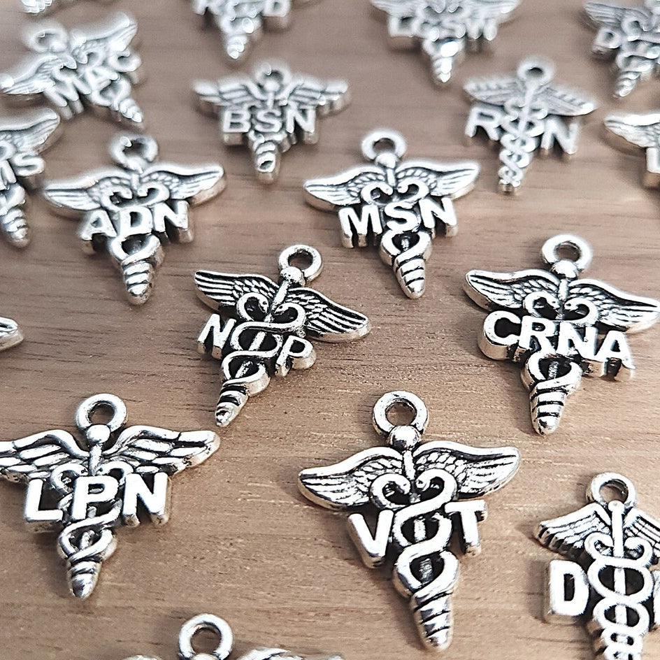 RN MSN Nurse Keychain | Personalized Graduation Gift for Nursing Students