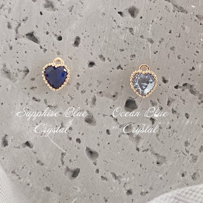 Something Blue Bridal Pin | 18K Gold Plated Blue Crystal Wedding Pin