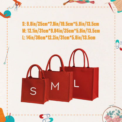 Personalized Christmas Bags | Custom Embroidered Christmas Gift Tote