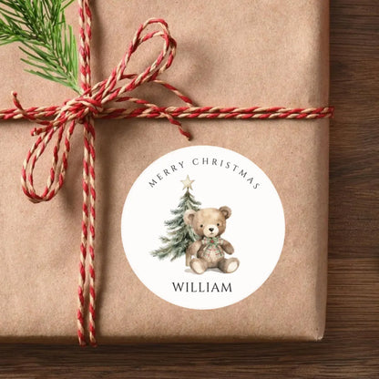 Personalized Christmas Stickers for Kids | 16 Festive Icon Designs