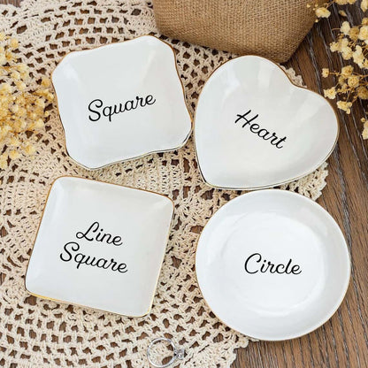 Personalized Handwriting Ring Dish – Custom Jewelry Keepsake Gift