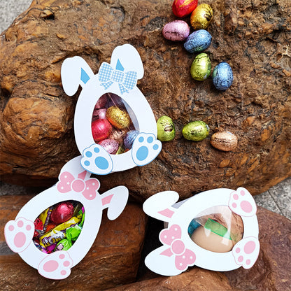 Set of 10 Paper Easter Gift Boxes – Creative Storage for Sweets & Treats
